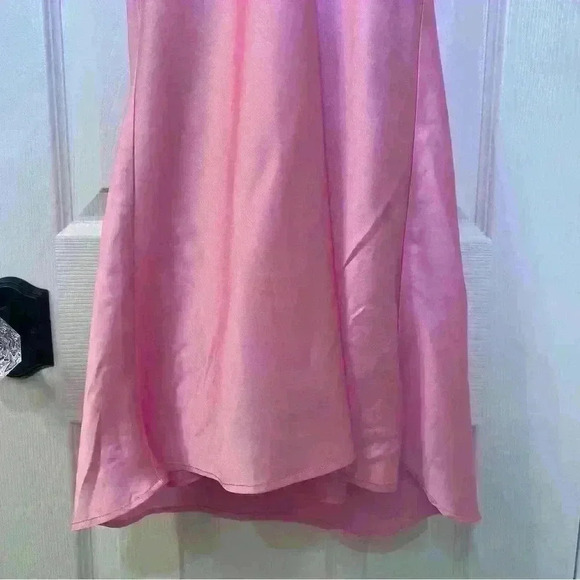 Show Me Your Mumu Jasmine Halter Mini In Pink Size M - Picture 8 of 13